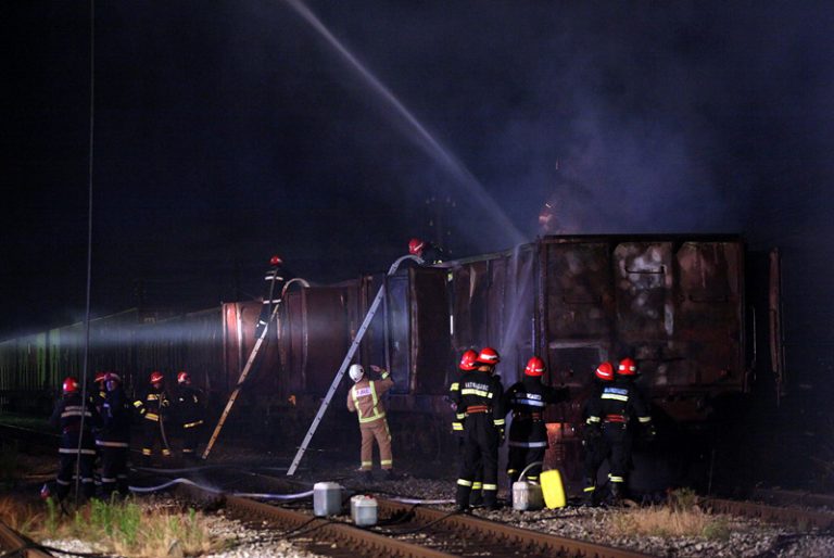 Intervencija – požar vagona